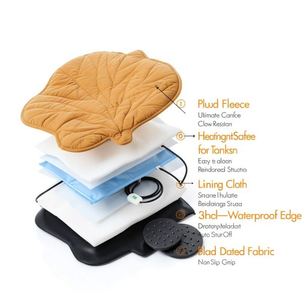 Vagascape Pet Heating Pad Waterproof UL Certified Design-6