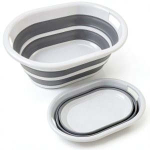 Pavo Collapsible Pet Bathtub Portable Foldable Grey Green-0