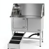 VEVOR Dog Grooming Tub with Faucets Showerhead Non-Slip-1
