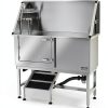 VEVOR Dog Grooming Tub with Faucets Showerhead Non-Slip-6