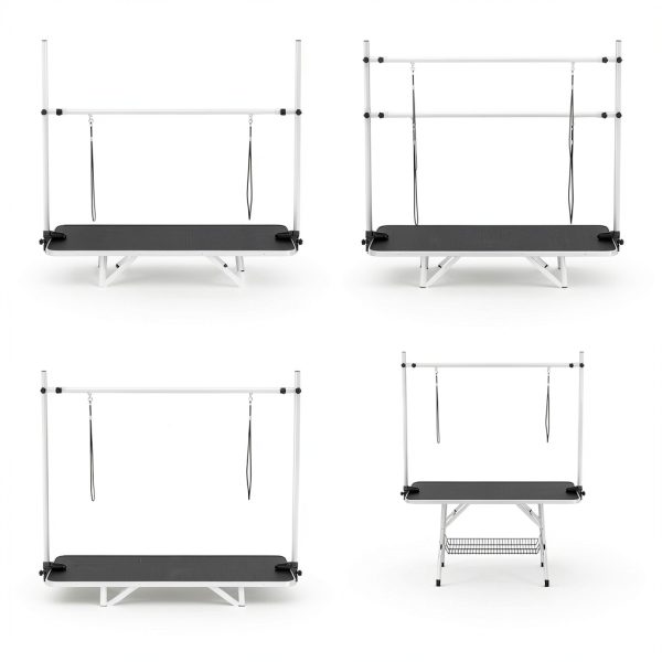 LKF Professional Dog Grooming Table Stainless Steel-5