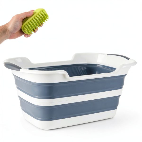Gigco21 Portable Pet Bathtub Collapsible Grooming for Small-1