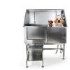 Stainless Steel Pet Wash Station PeakPursuit Adjustable-1