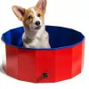 PETMAKER Collapsible Dog Pool Durable PVC Pet Bath Tub-5