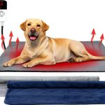 Pakimi Outdoor Heated Dog Bed Waterproof Pet Heating Pad-0