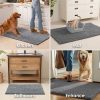 EHEYCIGA Dog Door Mat Super Absorbent Non Slip Chenille-6