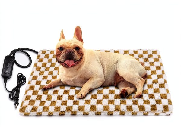 MIXJOY Pet Heating Pad Adjustable Temperature Washable Cover-4