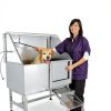 Stainless Steel Pet Wash Station PeakPursuit Adjustable-3