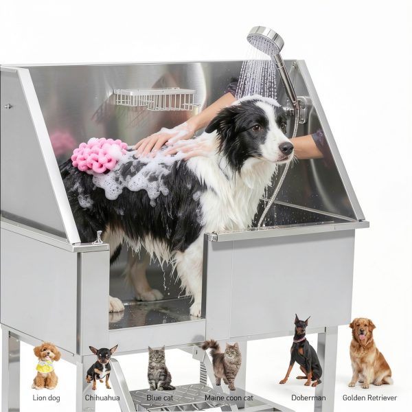 304 Stainless Steel Dog Washing Station Professional Pet-3