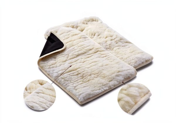PetWise Waterproof Sherpa Carrier Liners for Dogs and Cats-5