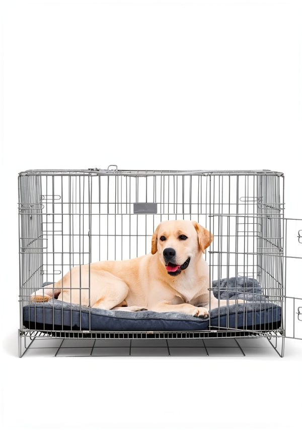 EMSLX Dog Crate Bed Plush Mat Non Slip Machine Washable-6