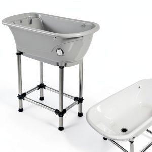 Flying Pig Grooming Dog Bathtub Portable Stainless Steel-0