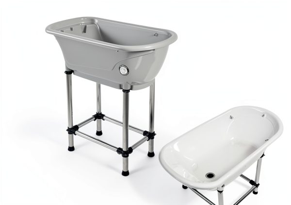 Flying Pig Grooming Dog Bathtub Portable Stainless Steel-0