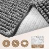 EHEYCIGA Dog Door Mat Super Absorbent Non Slip Chenille-5