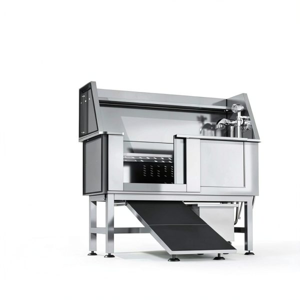 TMGSK Dog Bathtub Stainless Steel Adjustable Height Pet-1