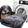 EMSLX Dog Crate Bed Plush Mat Non Slip Machine Washable-3