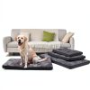 EMSLX Dog Crate Bed Plush Mat Non Slip Machine Washable-7