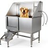 Stainless Steel Pet Wash Station PeakPursuit Adjustable-0