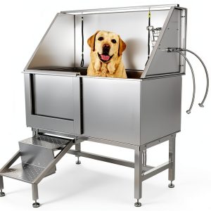 Stainless Steel Pet Wash Station PeakPursuit Adjustable-0