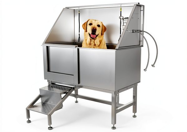 Stainless Steel Pet Wash Station PeakPursuit Adjustable-0