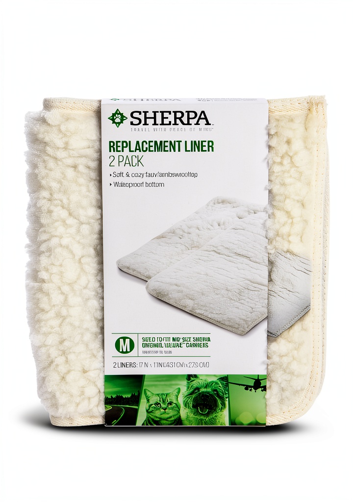 Installing PetWise Waterproof Sherpa Carrier Liners for Dogs and Cats inside a standard pet carrier