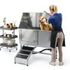 VEVOR Dog Grooming Tub with Faucets Showerhead Non-Slip-7
