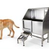 Stainless Steel Pet Wash Station PeakPursuit Adjustable-2
