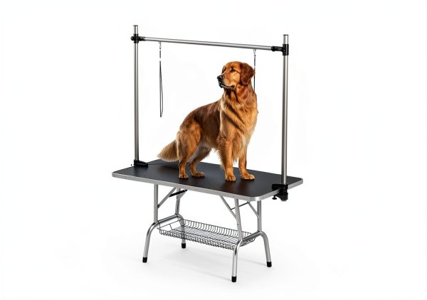 LKF Professional Dog Grooming Table Stainless Steel-4