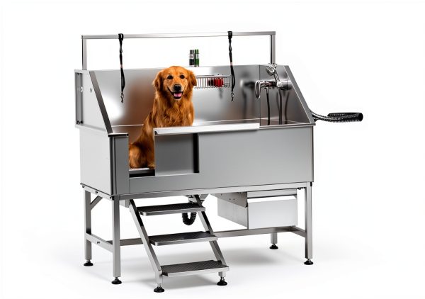 POHADR Dog Bathtub Stainless Steel Professional Grooming-2