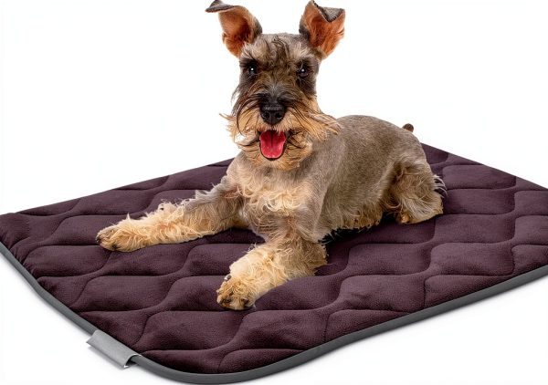 Paw Inspired Dog Crate Mat Soft Leakproof Anti Slip-6