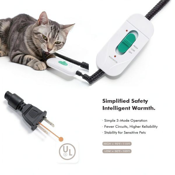 Vagascape Pet Heating Pad Waterproof UL Certified Design-5