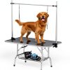LKF Professional Dog Grooming Table Stainless Steel-0