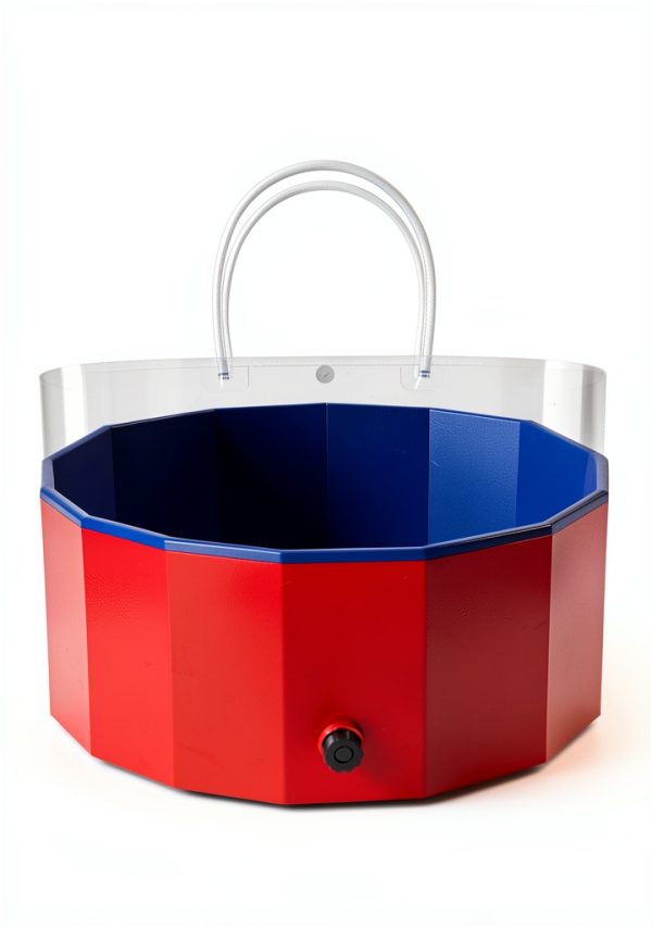 PETMAKER Collapsible Dog Pool Durable PVC Pet Bath Tub-3