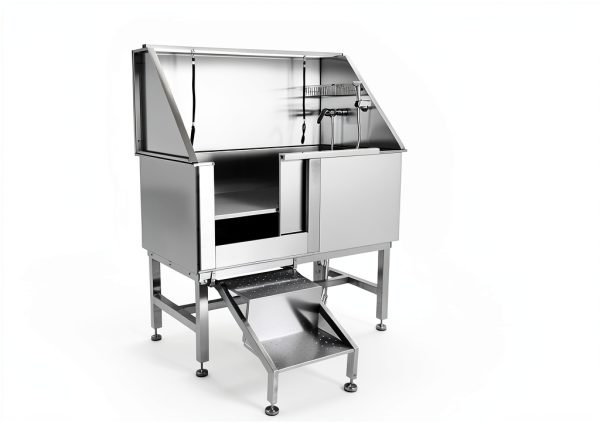 Stainless Steel Pet Wash Station PeakPursuit Adjustable-4