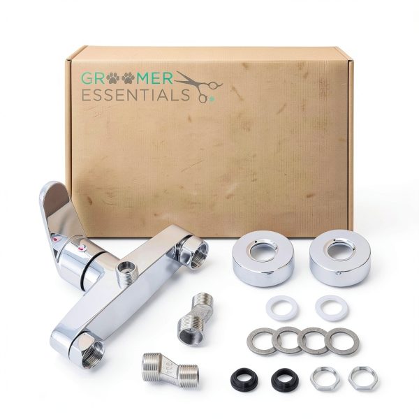 Groomer Essentials Dog Grooming Faucet Outdoor Shower-5