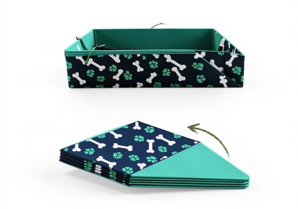 HaoVrisn Foldable Dog Pool Anti-Slip PVC Portable Pet Bath-4