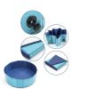 NATGAI Foldable Dog Whelping Box PVC Pet Pool Bath-3
