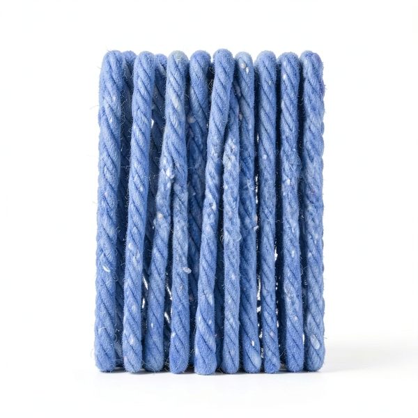 Commercial Mop Head Replacement Hibaby 4‑Pack Blue Cotton Looped Heads-8