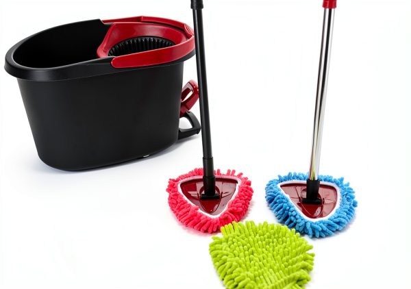 Spin Mop Heads 6PCS Replacement for Ocedar Easywring 1‑Tank – Chenille-8