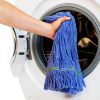Matthew Cleaning Mop Head 5" Wide Looped Cotton Blend Medium Blue-5