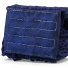 KLEEN HANDLER Blended Loop End Heavy Duty Mop Head Replacement, Wet Mop Refills for Industrial and Commercial Use, Dark Blue, 32 Oz (3-Pack)-3