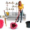 Spin Mop Heads 6PCS Replacement for Ocedar Easywring 1‑Tank – Chenille-5