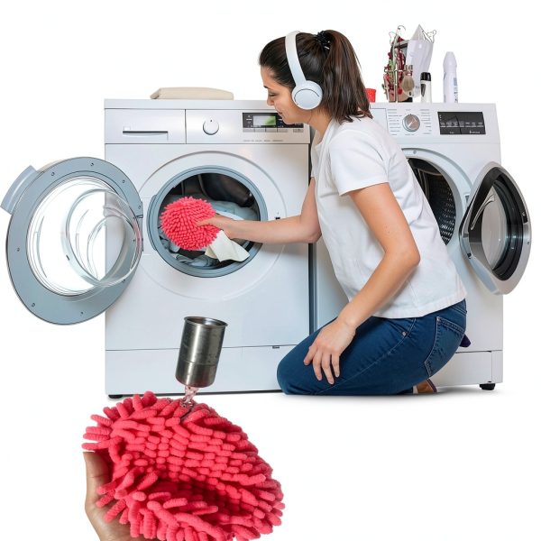 Spin Mop Heads 3 Pack Replacement for Ocedar 1 Tank – Green Blue Red-8