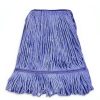 Commercial Mop Head Replacement Hibaby 4‑Pack Blue Cotton Looped Heads-2