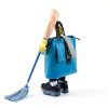 Matthew Cleaning Screw on Wet Mop Replacement Heads Blue Medium 3‑Pack-4