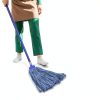 Matthew Cleaning Screw on Wet Mop Replacement Heads Blue Medium 3‑Pack-2