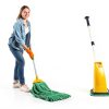 Lallisa 10 Pcs Commercial Mop Head Replacement Green 18oz Microfiber-5