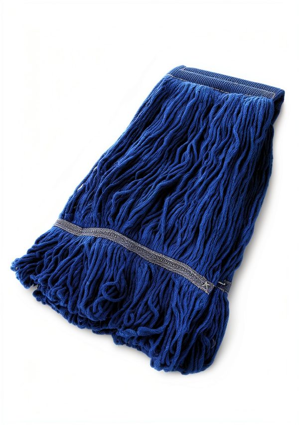 Commercial String Mop Head ZOEYES 4 Loop End Duty 6 Inch Blue-1